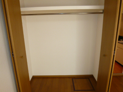 収納　使いやすいクローゼット付き