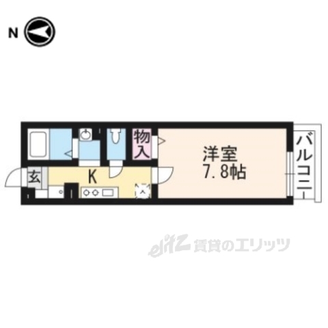 エミネンス西京極の間取り写真