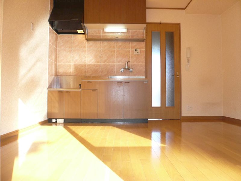 キッチン　ガスコンロ設置可能。別部屋参考写真。