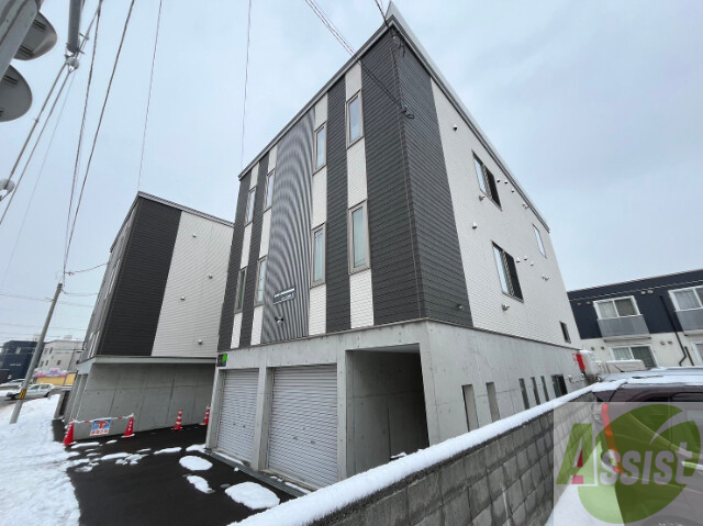 建物外観　札幌市東区本町一条「コムズ本町２」