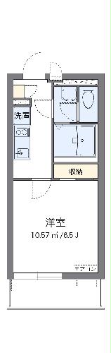 クレイノソルテの間取り
