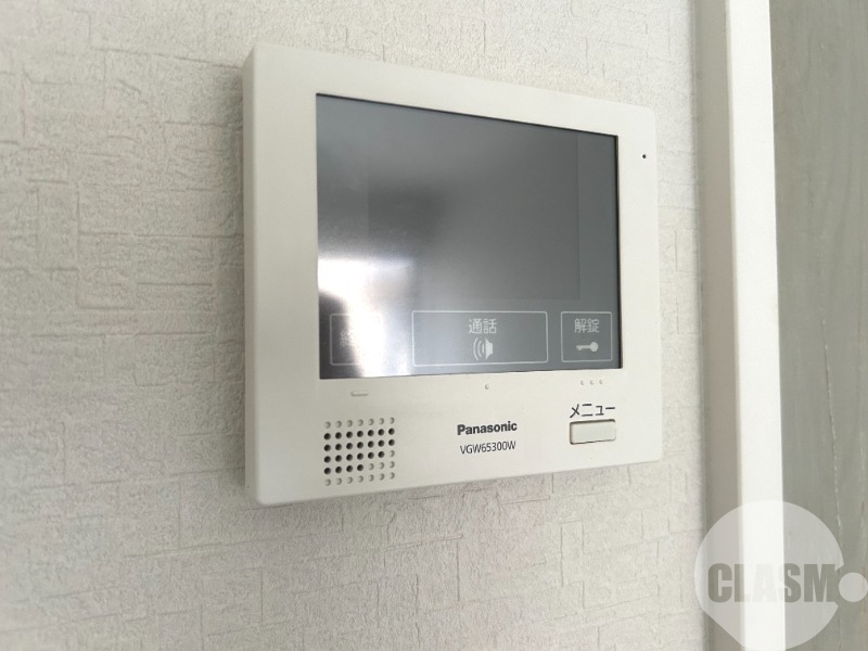 セキュリティ　訪問チェックができるモニターホン♪