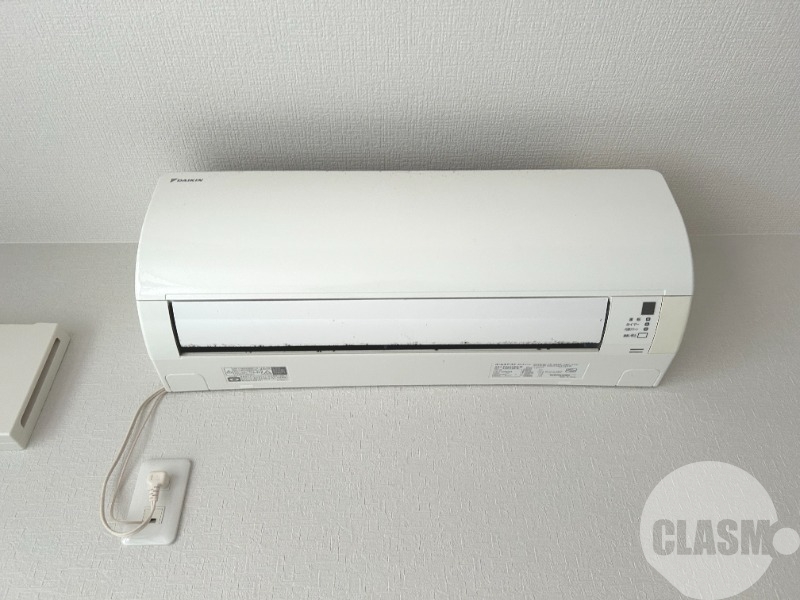 その他設備　エアコンは欠かせません♪