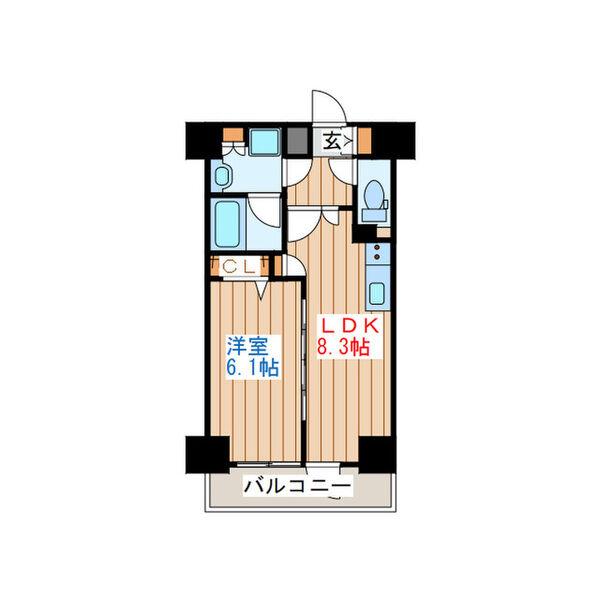 グランドロアール仙台西公園の間取り