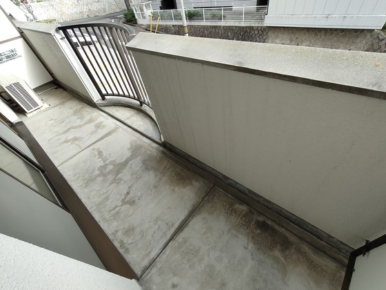 バルコニー　※別部屋の写真です