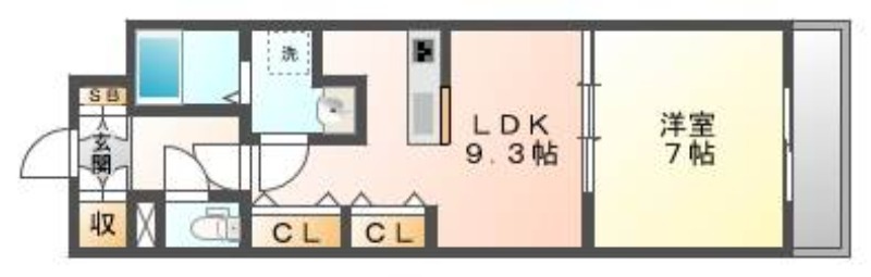 M・terraza吉島東の間取り