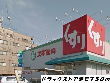 ドラックストア　スギ薬局（ドラッグストア）まで750m