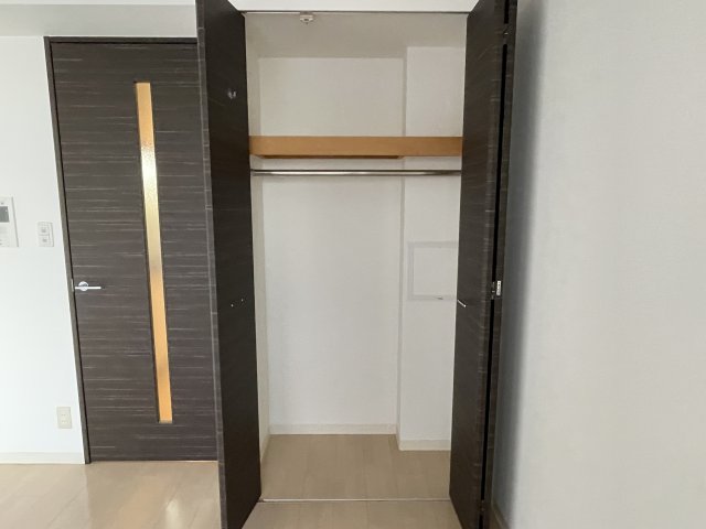 収納　たっぷりとした収納スペースです