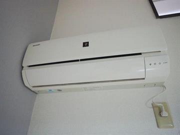 その他設備　エアコンで夏冬も快適。