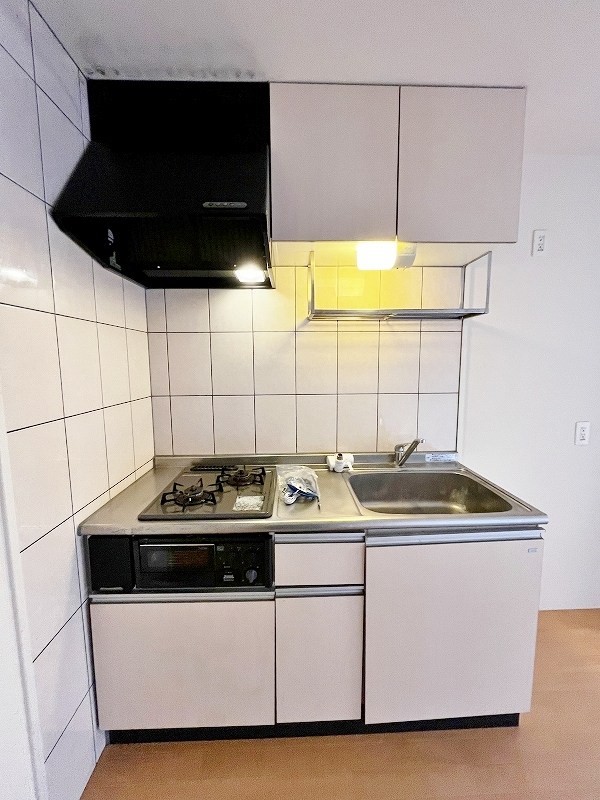 キッチン　★システムキッチングリル付き/2口コンロ★