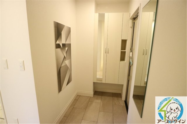 玄関　パース写真