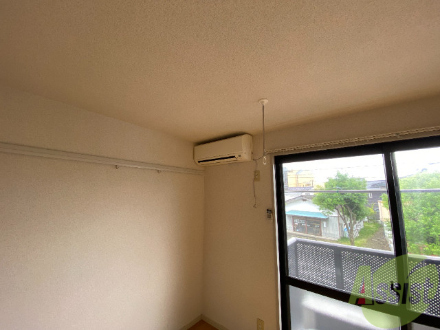 その他設備　エアコンが付いているので、夏冬ともに快適にお過ごし出来ます。