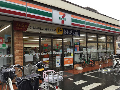 コンビニ　セブン－イレブン川崎四谷上町北店（コンビニ）まで495m