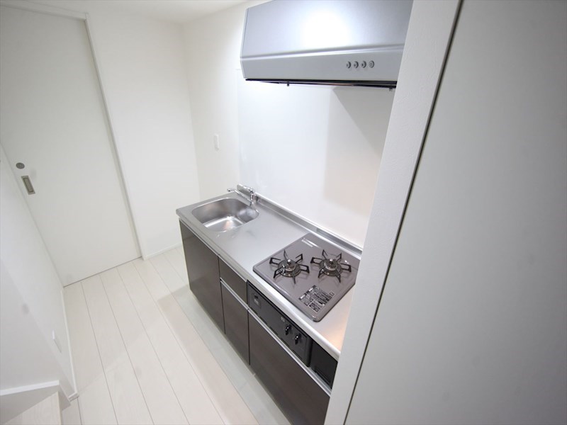 キッチン　システムキッチン（ガス2口コンロ付）