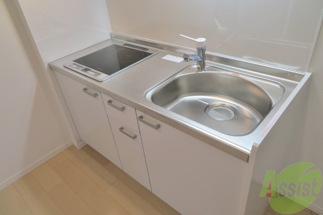 キッチン　このキッチンならストレス無く、お料理できますね