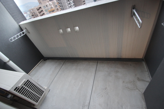 バルコニー　※別部屋の写真です