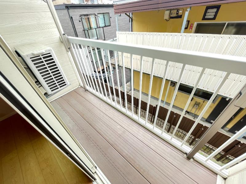 バルコニー　他号室の写真となります。