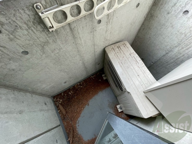 バルコニー　バルコニーです。天気の良い日には外干しができます！