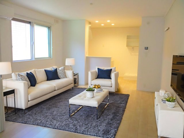 居室・リビング　「CG家具のため実際は家具が付きません」