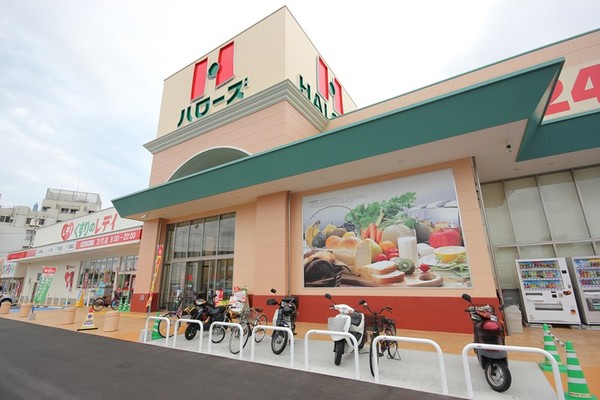 スーパー　ハローズ万代店（スーパー）まで529m