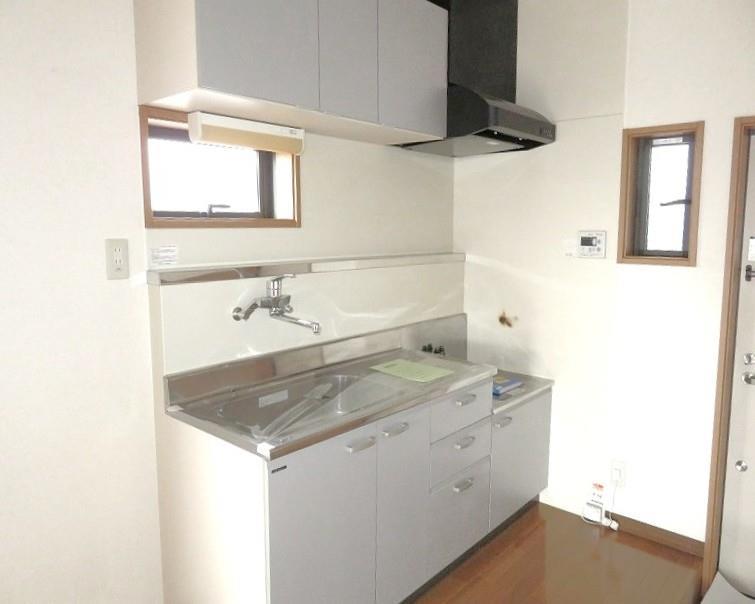 キッチン　キッチンガスコンロ設置可