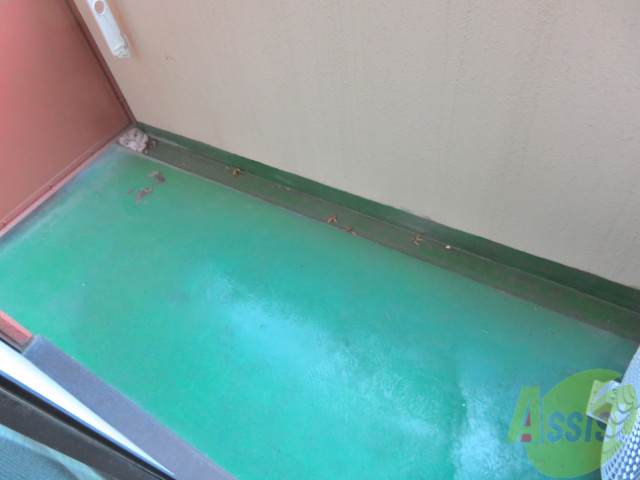 バルコニー　バルコニーは天気の良い日には洗濯物も良く乾きますね。