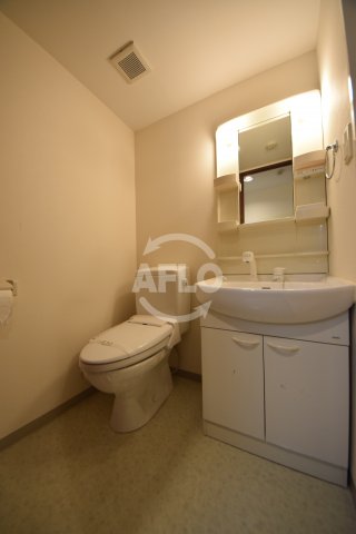 洗面設備　東小橋II番館　洗面脱衣所