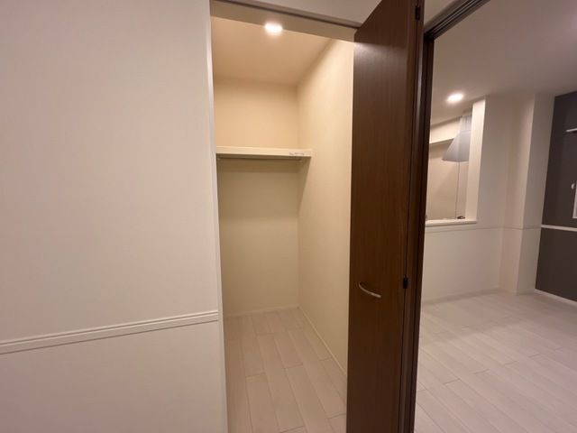 収納　収納のためのスペースです