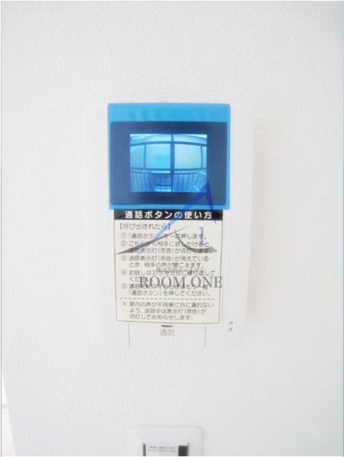 セキュリティ　モニター付インターホンです。