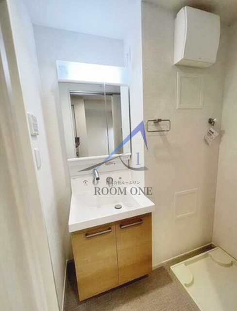 洗面設備　洗面台です。