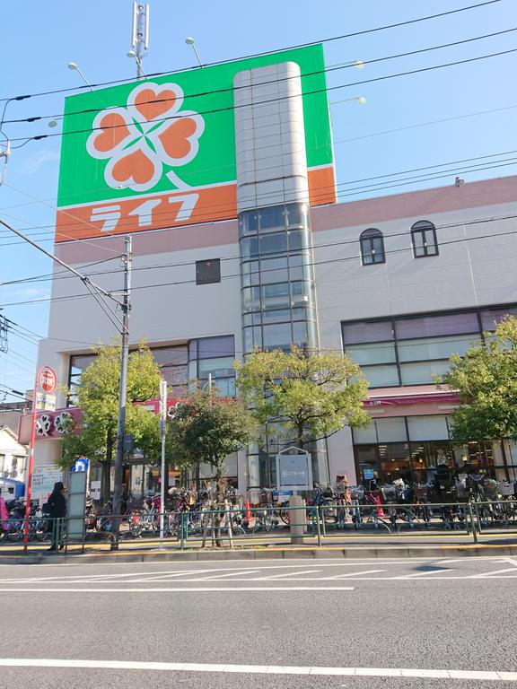 スーパー　ライフ深川猿江店（スーパー）まで371m