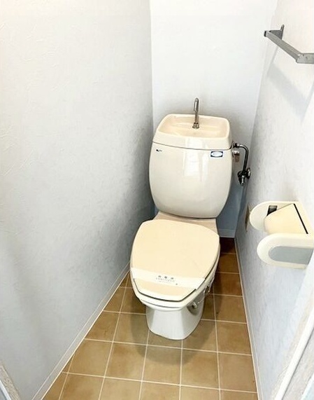 トイレ　ゆったりとした空間のトイレです