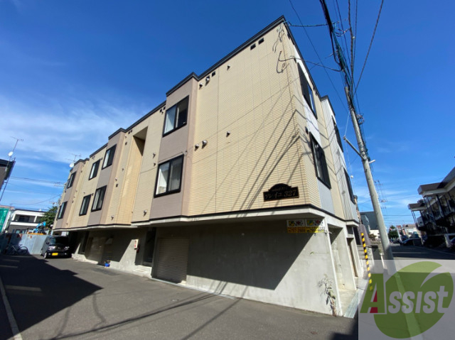 建物外観　札幌市東区北３２条東「ソレイユ３２７」