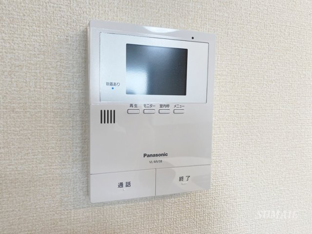 セキュリティ　安心のモニター付きインターホン☆