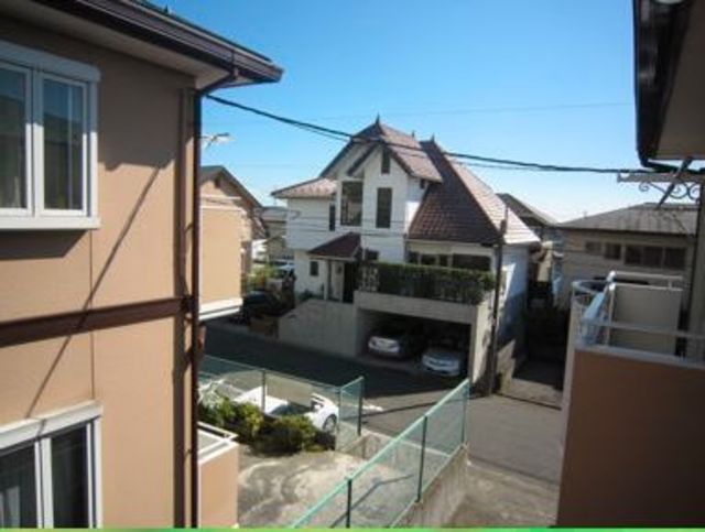 眺望　バルコニーから南側のながめ