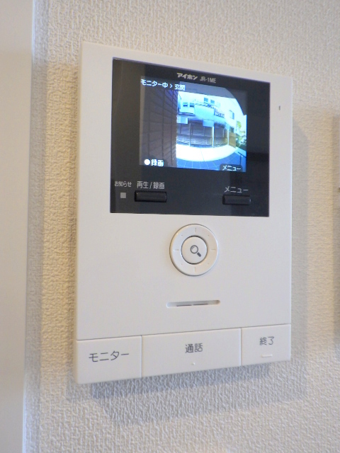 セキュリティ　★訪問者の分かるTVモニターホン★