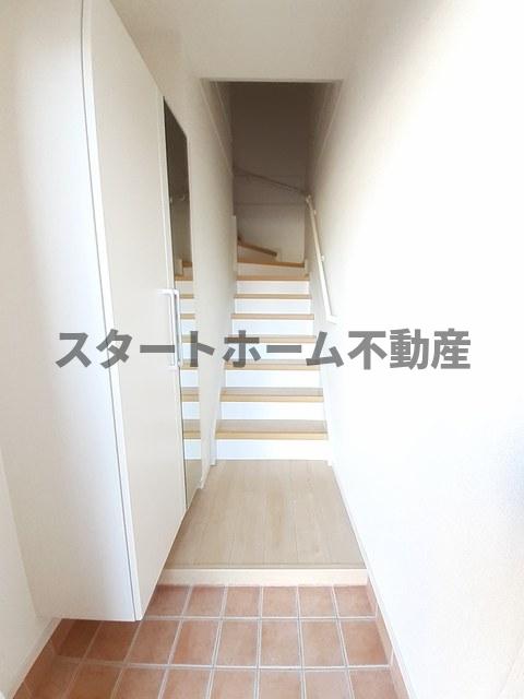 玄関　明るい玄関です