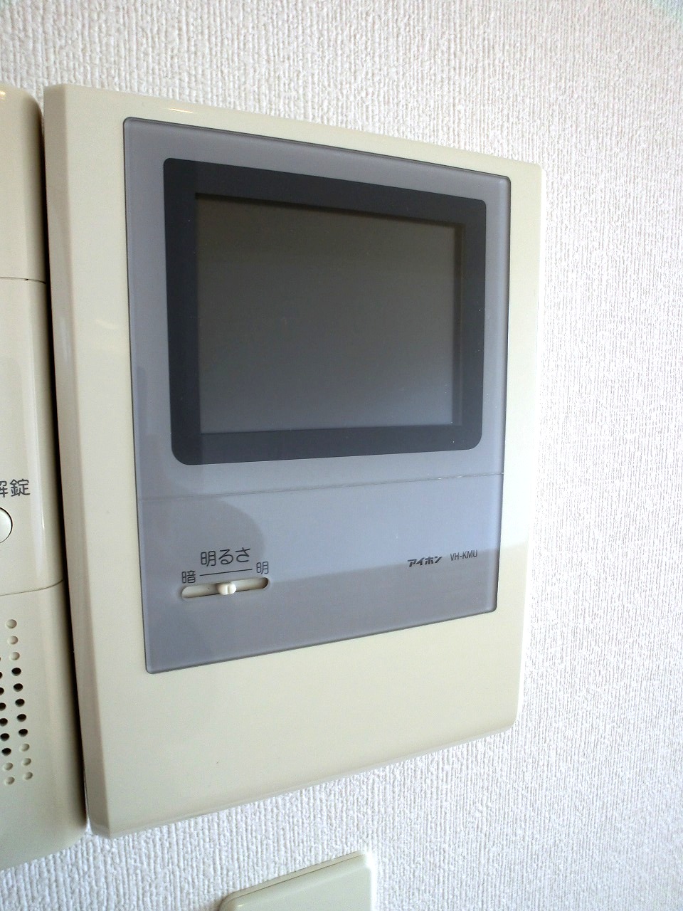 セキュリティ　オートロック、モニター付インターホンでセキュリティ安心ですね