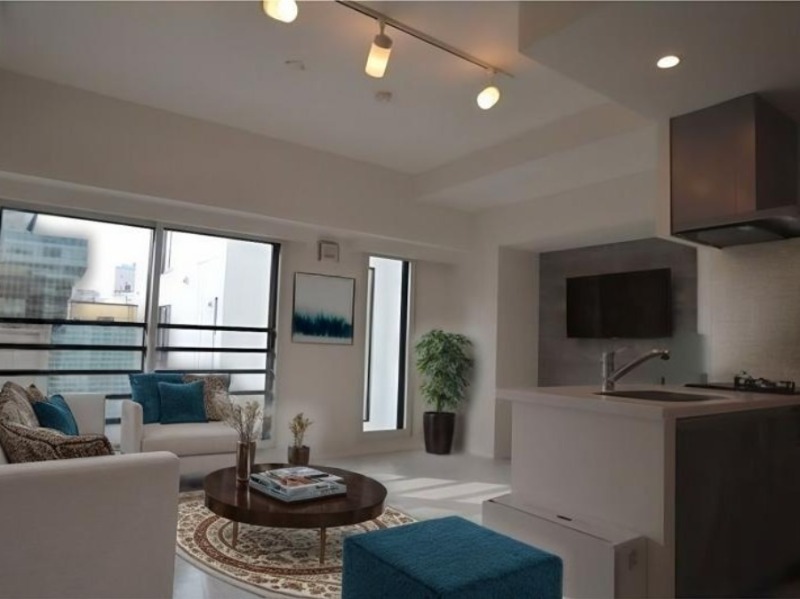 居室・リビング　モデルルーム仕様の画像です。