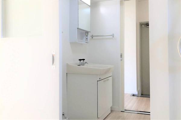 洗面設備　ビレッジハウスの同一物件・同一タイプの間取りの写真です