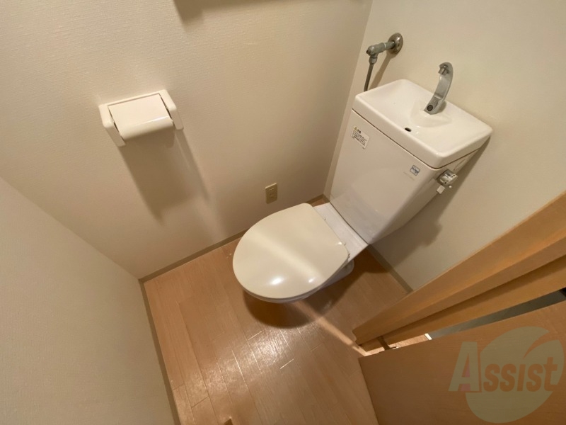 トイレ　トイレは清潔感があり安心して使えますね！