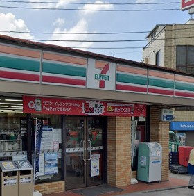 コンビニ　セブン-イレブン 鶴見岸谷店（コンビニ）まで476m