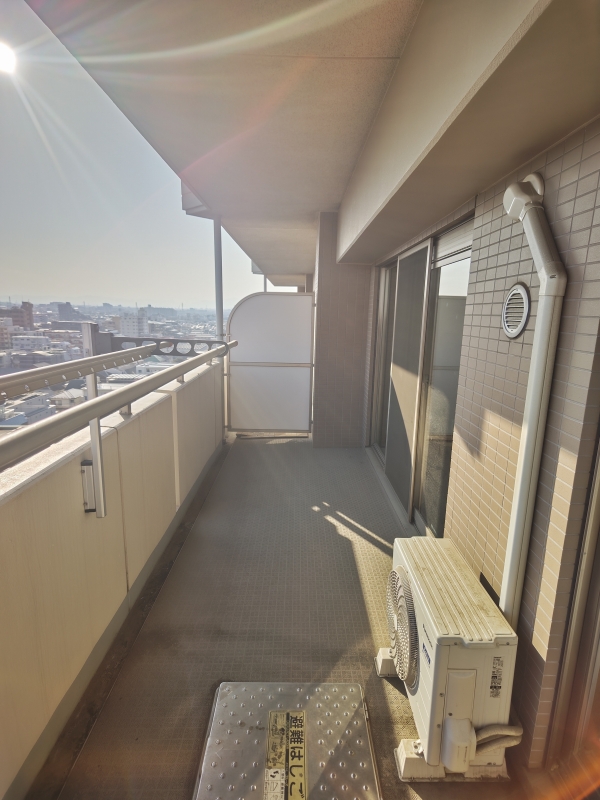 バルコニー　南側バルコニー