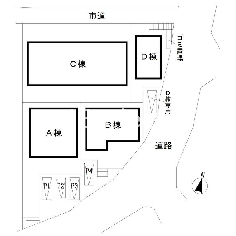 エントランス　配置図