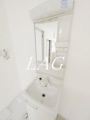 洗面設備　洗面台です。