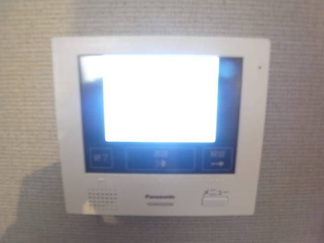 セキュリティ　モニター付きで安心ですね。