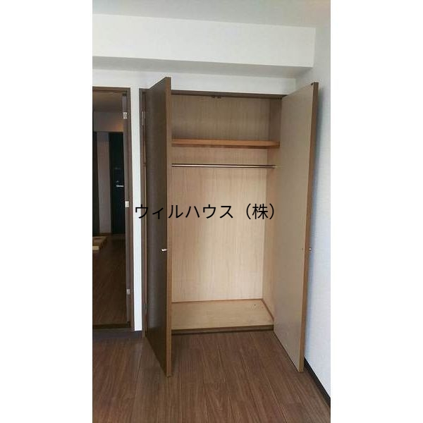 収納　クローゼット！