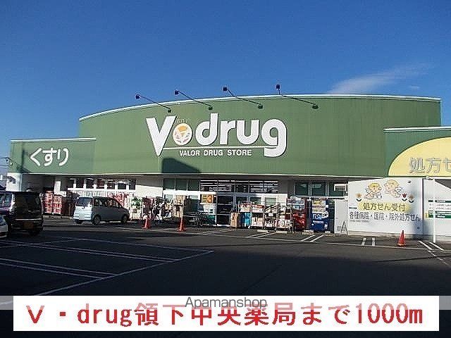 ドラックストア　Ｖ・ｄｒｕｇ領下中央薬局（ドラッグストア）まで1000m