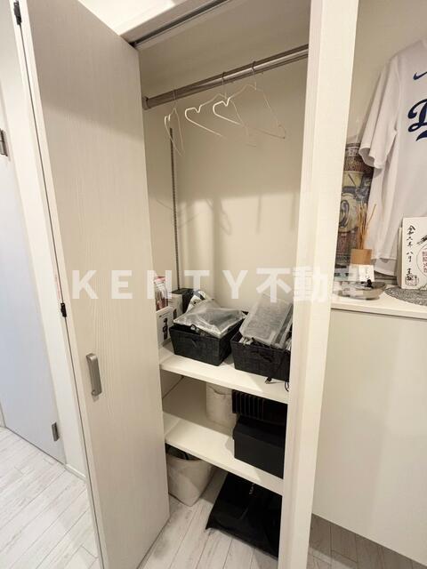 収納　収納があります