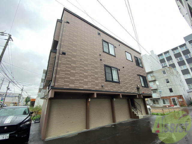 建物外観　中央区南９条西「ラングキューベル」